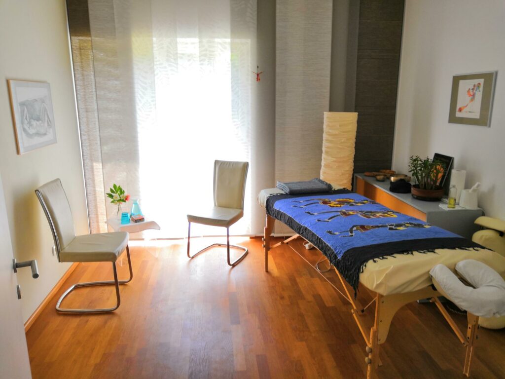 Massage Behandlungsraum in Graz Andritz